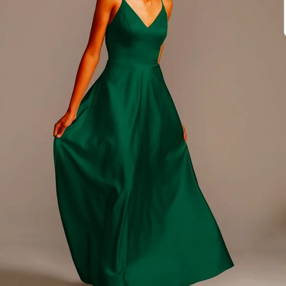 david's bridal a line dresses David's Bridal | Dresses | Davids Bridal Galina Signature Blush Wedding  Dress Gown Aline Beaded Plunge